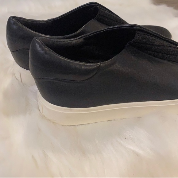 Vince Leather Sneakers - Picture 6 of 9